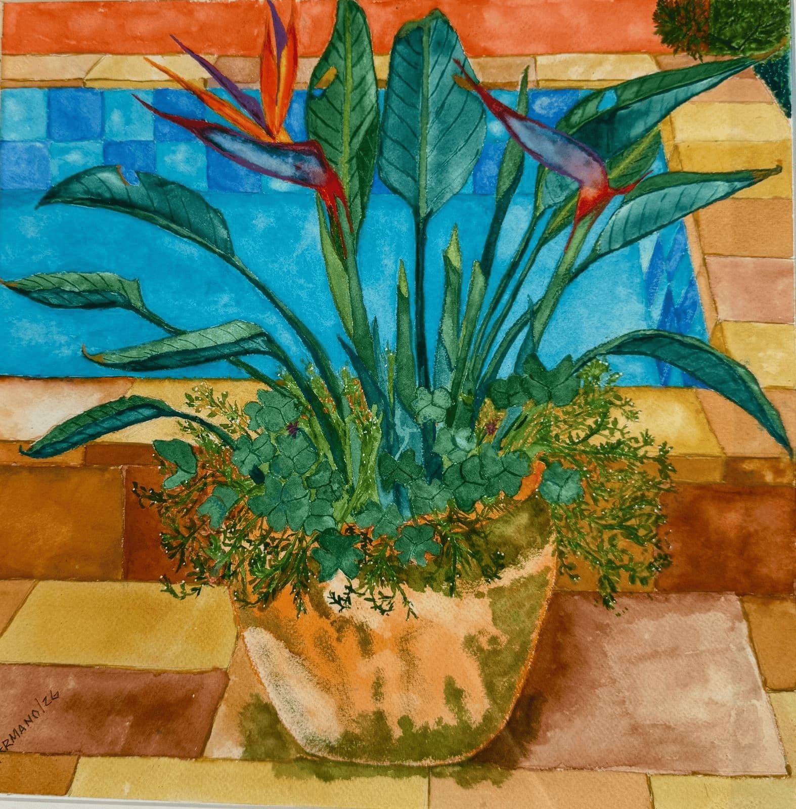 Obra exposta na galeria ABRA