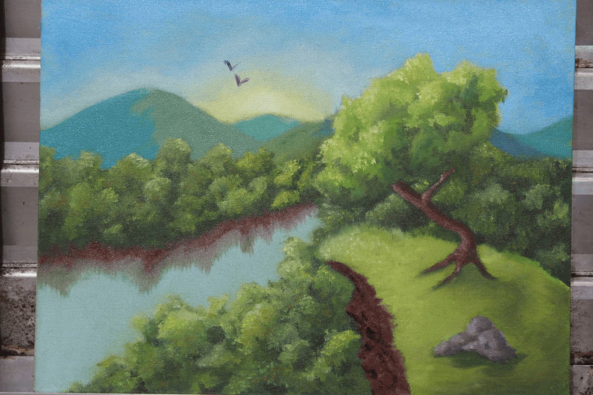 Obra exposta na galeria ABRA