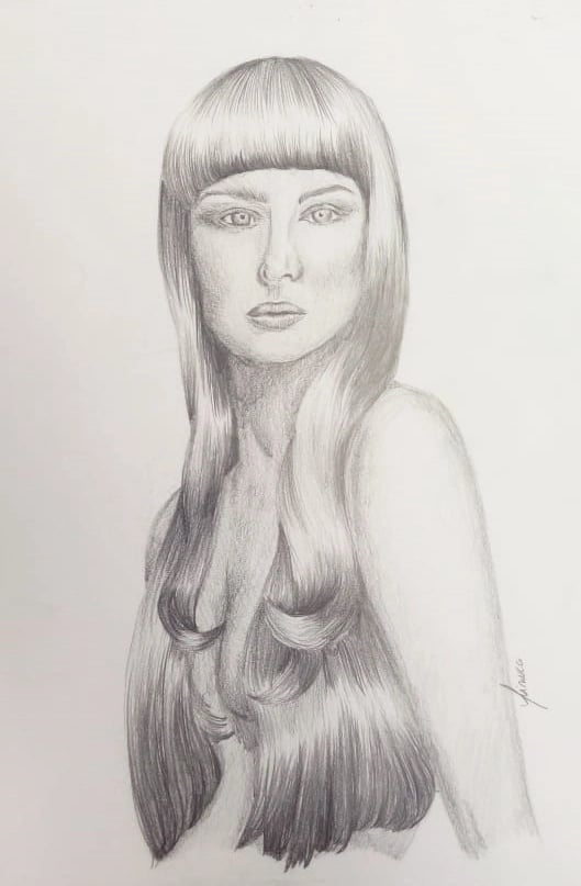 Desenho de moda de Amanda Finucci