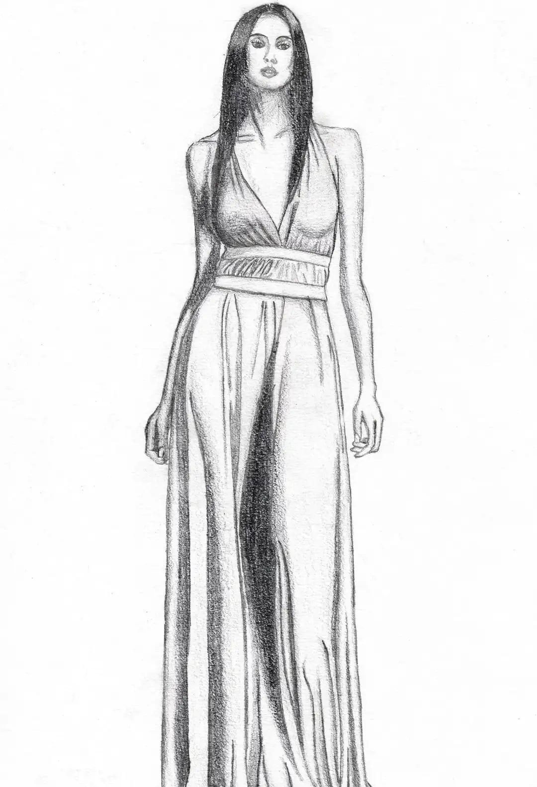 Desenho de moda de Nicoloza Sanches