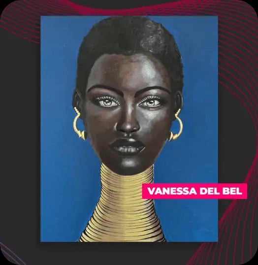quadro de Vanessa Del Bel