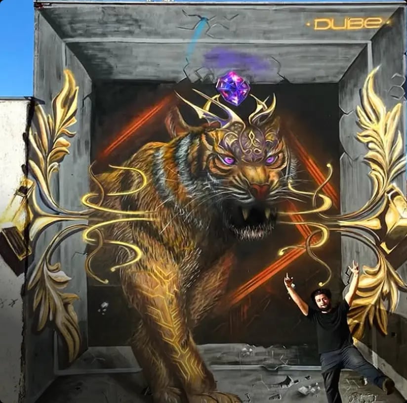 Dube aluno do curso ilustração  da ABRA 