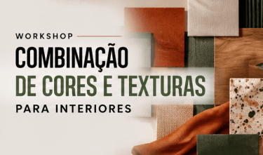 Workshop de Combinação de Cores e Texturas Para Interiores
