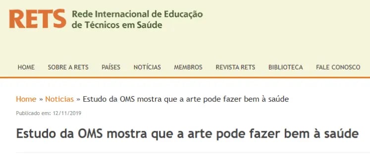 Rede internacional da educacao de tecnicos da saude
