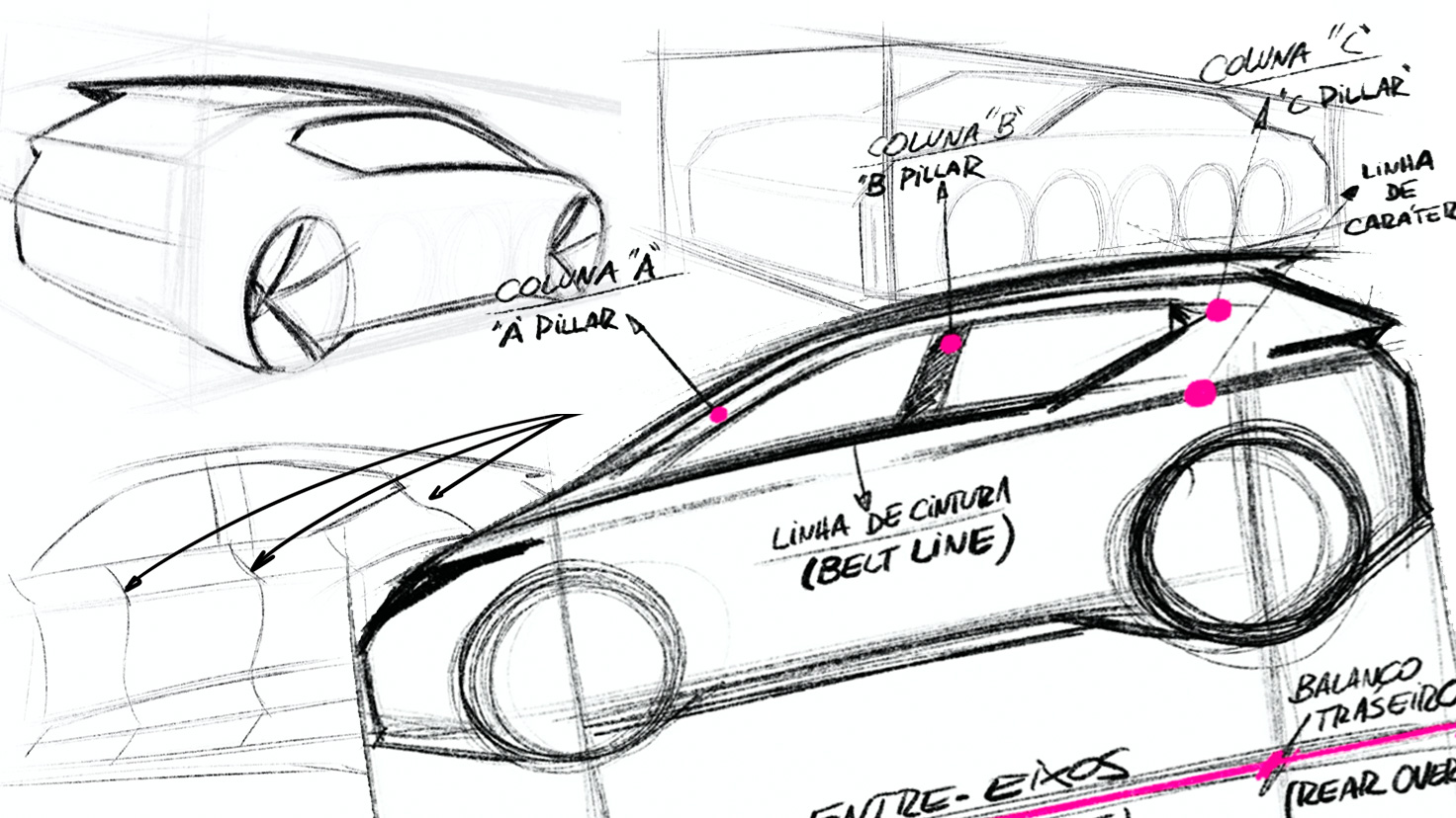 Desenho de Carros - IPSTUDIO Cursos de Desenho